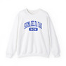 Sigma Delta Tau Mom Varsity Crewneck Sweatshirts