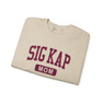 Sigma Kappa Mom Varsity Crewneck Sweatshirts