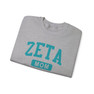 Zeta Tau Alpha Mom Varsity Crewneck Sweatshirts