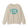 Zeta Tau Alpha Mom Varsity Crewneck Sweatshirts