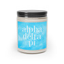 Alpha Delta Pi Watercolor Scented Candle, 9oz