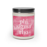 Phi Sigma Rho Watercolor Scented Candle, 9oz