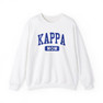 Kappa Kappa Gamma Mom Varsity Crewneck Sweatshirts