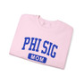 Phi Sigma Sigma Mom Varsity Crewneck Sweatshirts