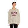 Pi Beta Phi Mom Varsity Crewneck Sweatshirts