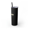 Kappa Alpha Theta Greek Skinny Tumbler with Straw, 20oz