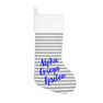 Alpha Omega Epsilon Holiday Stocking