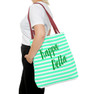 Kappa Delta Striped Tote Bag