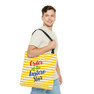 Order of the Eastern Star Striped Tote Bag