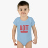 Alpha Omicron Pi In Training Onesie