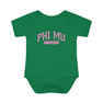 Phi Mu In Training Onesie