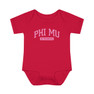 Phi Mu In Training Onesie