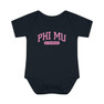 Phi Mu In Training Onesie
