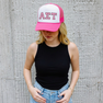 Alpha Sigma Tau Greek Letter Trucker Caps