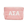 Alpha Sigma Alpha Puffer Style Makeup Bag 