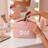 Phi Mu Puffer Style Makeup Bag
