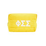  Phi Sigma Sigma Puffer Style Makeup Bag 