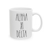 Alpha Xi Delta MOD Coffee Mug 