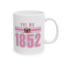 Phi Mu Established Year Coffee Mug 