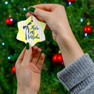 Theta Phi Alpha Bow Round Christmas Ornaments