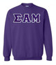  Sigma Alpha Mu - 2 Day Ship Twill Crewneck Sweatshirt 