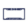 Phi Sigma Sigma Script License Plate Frames