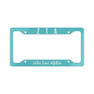 Zeta Tau Alpha Script License Plate Frames
