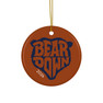 Bear Down Holiday Ornament