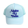 Alpha Xi Delta New Trucker Caps