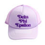 Delta Phi Epsilon New Trucker Caps