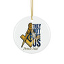  They Not Like Us Mason Ceramic Ornaments 