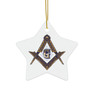 Masonic Son Of Light Ceramic Ornaments