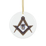 Masonic Son Of Light Ceramic Ornaments