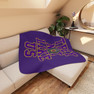 They Not Like Us Omega Psi Phi Sherpa Blanket