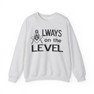  Always On The Level Mason Crewneck Sweatshirts 