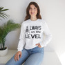  Always On The Level Mason Crewneck Sweatshirts 