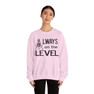  Always On The Level Mason Crewneck Sweatshirts 