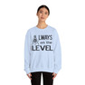  Always On The Level Mason Crewneck Sweatshirts 