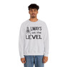  Always On The Level Mason Crewneck Sweatshirts 