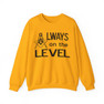  Always On The Level Mason Crewneck Sweatshirts 
