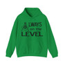  Always On The Level Mason Hooded Sweatshirts 