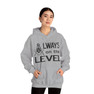  Always On The Level Mason Hooded Sweatshirts 