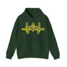  Heartbeat Mason Hooded Sweatshirts 