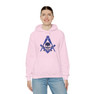  Mason Skull Square and Compass Hooded Sweatshirts 