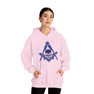  Mason Skull Square and Compass Hooded Sweatshirts 