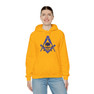  Mason Skull Square and Compass Hooded Sweatshirts 