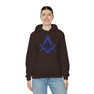  Mason Skull Square and Compass Hooded Sweatshirts 