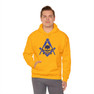 Mason Skull Square and Compass Hooded Sweatshirts 