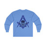  Mason Skull Square and Compass Long Sleeve T-Shirt 