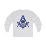  Mason Skull Square and Compass Long Sleeve T-Shirt 